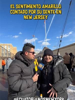 El sentimiento amarillo contado por sus hinchas en New Jersey #barcelonasc #ecuatorianosnewyork #ecuatorianosporelmundo🇪🇨🌏💫 #eny🇪🇨 #nocheamarilla 