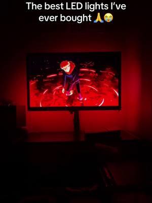 Iv been watching anime all day 😂 #anime #TV #ledlights #tvlights #tiktokmademebuyit 