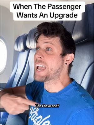 I mean if the first class seat is available....👀 #airplane #airline #airport #travel #customer #customerservice #customers #flightattendant #job #work 