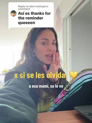 Replying to @dani restrepo my daily reminder 💛 love u queen #nuevamusica #newmusic #isadora #venezuela🇻🇪 #puertorico 🇵🇷