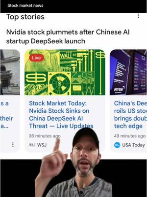 Market crash. Investing news. Stock market crash. Stock market update. Deepseek ai.  #marketnews #marketcrash #stockmarket #stockmarketcrash #deepseek #deepseekai #nvidia 