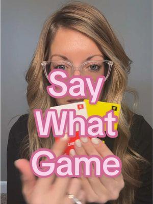 Anyone else love playing games with friends?  #saywhatgame #adultgames #partygame #gamesforadults #funnygames #funnygamestoplay 