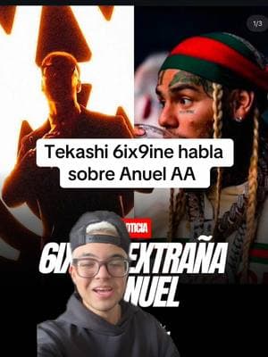 Tekashi Sixnine habla sobre Anuel  #anuelaa #anuel #tekashi69 #tekashi #sixnine #6ix9ine #greenscreen 