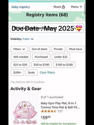 Link in bio 🎀 ANYTHING helps #babygirl #babyregistry #babyregistrymusthaves #babyregistryideas #babyregistryhelp #babyregistryessential #babyregistrytips #babytok #may2025 