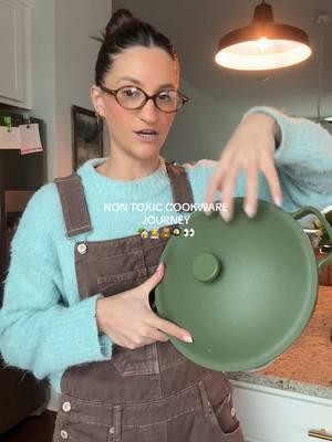 tell me your fav non toxic items for the kitchen 1,2,3 GO!!! I started with my @From Our Place pan but neeeeeed more!! #nontoxicliving #nontoxichome #ourplace 