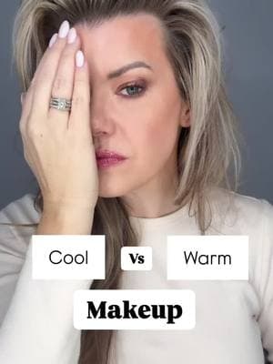 Warm or cool? What do you think?  #over40women #over50woman #cool #warm #makeupapplicationformatureskin #makeupapplicationtips #kbeauty #over40 #over50