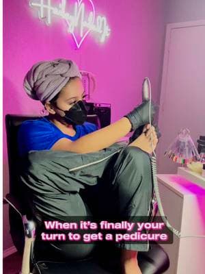 The struggle is REAL 😩  #nails #nailtech #nailtok #dfwnails #dfwtoes #toetech #toebbl #pedicure #nailtechproblems #nailtechlife #jellypedi #spapedi #nailroom #pedicure #SelfCare #fyp #foryou #foryoupage #dfwnails 