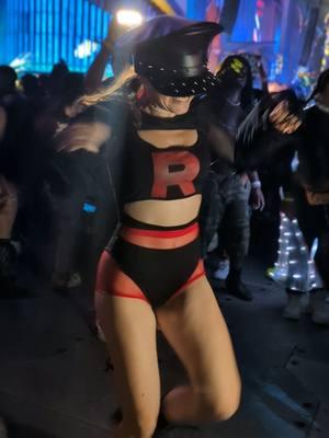 One of my favorite videos from EDC '24 sorry for the absence- didnt feel like sharing if TikTok was getting banned and then got busy! video: @_itskaizo  #teamrocket #teamrocketcosplay #edc #edcorlando #shuffle #shuffle #onemoretime #daftpunk 