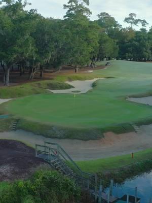 The par-4 13th hole at Caledonis Golf & Fish Club 🦆 #MyrtleBeachGolf #golf #golftiktok 