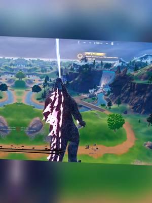 Love being Godzilla! I rush every time to get in that portal! #GamingOnTikTok #fortniteclips #fuzzymcbeard #godzilla 