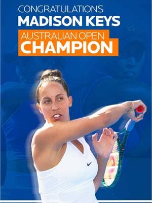 Congrats @madimkeys on winning the Australian Open! Newest Grand Slam champion from the La Roche-Posay tennis family! #ausopen #larocheposay #anthelios 