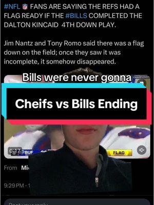 Bills were never gonna win #chiefs #kccheifs #bills #joshallen #daltonkincaid #football #nfl #cfb #NFLPlayoffs #buffalobills #SuperBowl #fyp #trending 