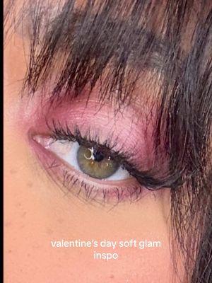 a Valentine’s Day type beat 😤#galentinesday #valentinesdaymakeup #pinkmakeup #romanticmakeup 