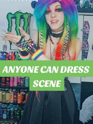 Anyone can be apart of the scene community #scene #scenequeen #furry #scenekid 