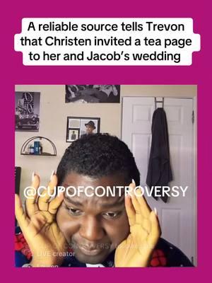 #cupofcontroversy #mammac #christenwhitman #jacobsavage #christen #whitneywren #trevon #christenlive #jacoblive #hypocrite #whitneylive #trevonlive #tea #christenandjacobswedding 