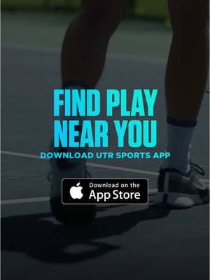 The BEST way to find players to play with is using the UTR Sports App 📱  Check out some of the new features we’ve added & the NEW player profile ✨  #Tennis #Pickleball #TennisPlayer #PickleballPlayer #UTRSports