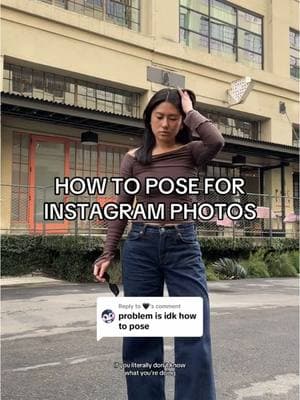 Replying to @🖤 how to pose for instagram photos like the cool girls #igtips #igphotos #instagramphotos 