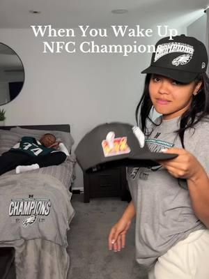 NFC CHAMPIONS BABY #eagles #nfl #NFC #neworleans #philly #SuperBowl How i do bruh ? Lol @Sturdyyoungin 