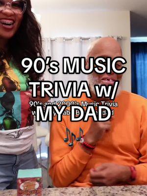 My dad was born in the 60s so this music wasn’t really his era..he did good though!🎶  #lyricallycorrectgame #lyricallycorrect #cardgame #90sthrowback #2000s 