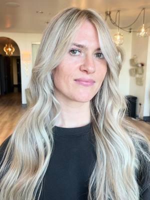 brightened up this babe #hairstylist #nashvillehair #foilyage #behindthechair 