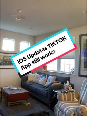 This is for everybody that believes that if you turned off your iOS on your iPhone or your android phone or your tablets that the platform TikTok wouldn’t work anymore well, as you could see right here that’s a lie so I recommend that you go right back to your phone and update that up immediately it was for security updates for your phone so if you have a bank account on your phone if you have anything that you pay your bill on on your phone I would update it immediately because now you’re giving the hackers a chance to take everything that you worked for in your life just saying you don’t have to believe me go to your research cause I just did the updating here at the app still running perfectly #IOSUPDATE #APPLE 