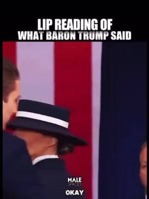 The lip reading of what Barron says to Biden and what Melania then says🤣 #barron #melania #biden #trump #lipreading #inauguration #comedy #funny #laughing #news #patriot #fyp #foryoupage #foryou #fyyyyyyyyyyyyyyyy 