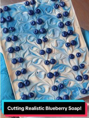 Replying to @carmsymc Cutting Realistic Blueberry Soap! 🫐  #blueberrysoap #soapembeds #soapembed #soapembedmould #soapberries #blueberrycheesecakesoap #wintersoap #wintersoaps #wintersoapscents #wintersoapcollection #fruitysoap #fruitsoap #valentinessoap #valentinesdaysoap #valentinessoapcollection #valentinesdaysoap2025 