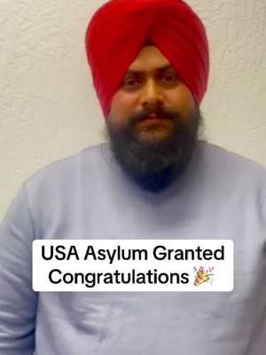 Congratulations 🎉 USA Asylum Granted #jaspreetsinghattorney 