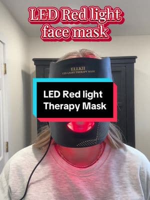 LED Red Light Therapy mask with 3 different settings for redness, brightness and clear acne. Helps diminish fine lines and wrinkles. #redlighttherapy #redlightfacemask #ledmask #ledlights #skinbrightning #finelinesandwrinkles #acneskin #skinredness #TikTokShop #newyearnewyou 