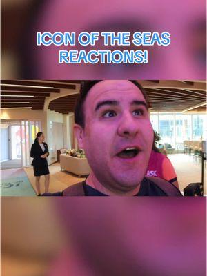 In honor of Icon of the Seas' one year anniversary, here are some of our genuine reactions on embarkation day for the inaguaral sailing. What an awesome ship! @Royal Caribbean @Michael Bayley  #iconoftheseas #royalcaribbean #staroftheseas #iconclass #cruisevlog #miami #cruiseship 