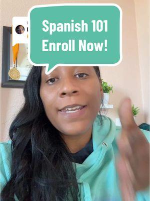 Replying to @So-U-Kno there’s still time to register for class for this semester for Spanish 101 don’t miss your opportunity to learn Spanish the easy way. I can’t wait to teach you DM me the word “fluent” to get started.   ##spanishtiktok##hillmantok##learnspanish##tiktokuniversity##spanishclass