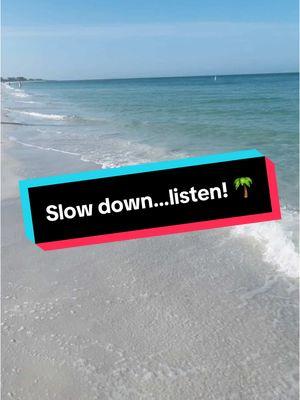 Beach vibes. 🌴 Slow down… don’t rush life before time! Enjoy the journey! #time #journey #beforeyourtime #ocean #beach #waves #listen #oceantherapy #gulfofmexico #florida #floridalife #Godsbeauty #ceatorsearchinsights #glufofamerica #usa #beauty #beachvibes #sunshine #boat #saltlife #travel #wanderlust #ami #sarasota #bradenton #relax #walksonthebeach #lifeisshort #liveyourbestlife #vacationmode #funinthesun #peace 