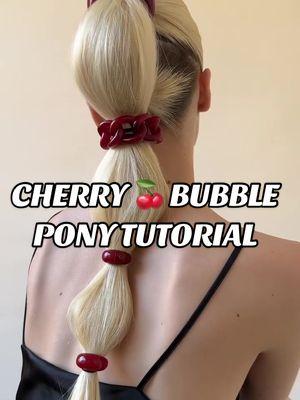 Let our Marble Mini Dome Pony Cuff be the 🍒 on top of your favorite updos! She’s small, lightweight, and easy to style #leletny #hairaccessories #hairtutorial 