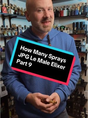 How Many Sprays JPG Le Male Elixer Part 9 #fragrancetiktok #mensfragrance #jeanpaulgaultier #howmanysprays 