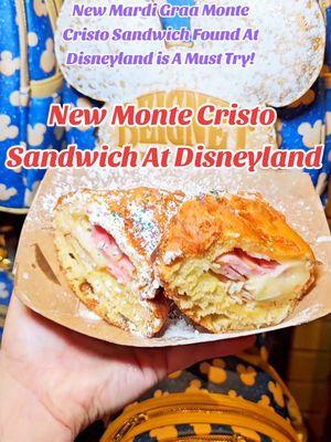 New Mardi Gras Monte Cristo Sandwich at Disneyland is the best Monte Cristo Sandwich I have ever had. This is a must try and it is even better than Cafe Orleans and Blue Bayou. (Note: i use the app built in voice, cannot pronounce the word Mardi Gras correctly, i had to purposely mispell it, and for some i left it in correct spelling so you guys and the algorithm knows what I'm talking about. Focus on the information, not the neat picking.) The Mardi Gras  Monte Cristo is new at this location. The price is also awesome. The taste is amazing here, super toasty, fluffy and inside is melted and tasty.  This is better than any Monte Cristo I had at disneyland at any other locations! 🙀  this is just the normal Disneyland Monte Cristo topped with festive mardi gras Powdered Sugar and confetti.  They way they make it is extra fresh and delicious.  I have tried cafe Orleans and blue bayou Monte Cristo sandwiches after the pandemic, they can be kind of unexciting and stale. This new Monte Cristo at this location is better. For $11.49 you get two pieces, (they say it's snack size,) but it is really almost same as regular size they serve now at cafe Orleans.  And they reduced the size after the pandemic.  I will be getting these every time I go to the parks and To go for my lunch next day.  Does Disneyland realize how much more money they will make?  By making food that are wholesome, fresh and generous, we will return many times for the same item they created.  Comment below your experiences.  I have a ton of new food lined up to post soon, make sure you turn on notifications. Like and save this video, send to someone who needs! Follow @magicalsoulfoodie for more Disneyland food, local food and restaurants, and Magical Places! #disneyparks  #disneylandfood #Foodie #disneylandfoodie #food  #magicalsoulfoodie #disneyland #foodatdisneyland #disneylandnews    #disneylandmagickey #magickey  #wdw  #disneyfood #laeats #lafoodie #ocfoodie  #orangecounty #disneyeats #oceats  #abc7eyewitness  #mickeyshapedfood #disneylandtips  #threekingscake #Montecristo #disneylandmontecristo #ocrestaurants #mardigras #mardigrasfood #montecristosandwich  @Disney Parks 