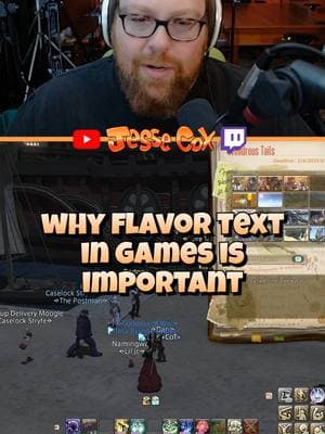 Always read the item descriptions in games. YOU NEVER KNOW. #jessecox #streamer #ffxiv #funnygaming #finalfantasy14 