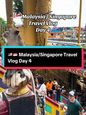 🇲🇾🇸🇬 Malaysia/Singapore Travel Vlog Day 4! #travelvlog #travelvlogger #minivlog #minitravelvlog #malaysiatrip #malaysiatravel #batucaves #royalselangor #royalselangorpewter #pewter #batik #batikart 