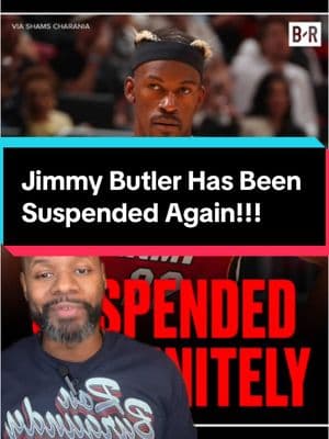 Jimmy Butler has been suspended indefinitely by the Miami Heat after he walked out of shootaround after he was told he would not be starting.  🏀 #jimmybutler #miamiheat #heatnation #patriley #erikspoelstra #NBA #nbanews #basketball #creatorsearchinsights #over40tiktok #contentcreator #explore #jamonboltonshow 