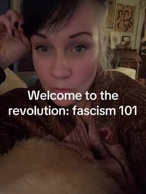 Welcome to the revolution. Let’s talk a little bit about fascism #theravenandthewolfspiritualservices #eyeswideopen #cronetok 