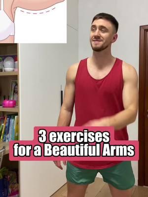 Short at home workout for beautiful arms. 3 ex | 3-5 rounds | 60 sec break after each round. Get personal fitness & dance plan, link in bio! #everdanceapp #dancignceo #fitnesstips #athomeworkouts