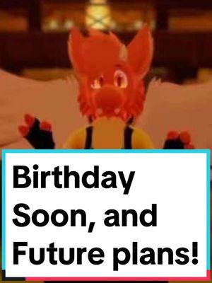 Had to reupload.. Deadass. Tiktok muted the sound.  Tomorrow is a big day for me #bleodafi #fyp #vrchat #vrchatfurry #furryvrc #furrytiktok #furryfandom #fypシ #furries #vrcavatar #birthday 