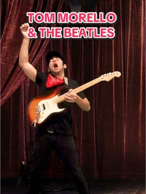 If Tom Morello played for The Beatles… 🤘🏼 #guitarsolo #guitartok #thebeatles #tommorello #rageagainstthemachine #classicrock #metaltok 