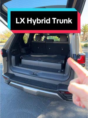 The #lexus #lx 700 #hybrid has a strange #trunk #cars #carbuzz #carsoftiktok #fyp #foryou #foryourpage #luxury 