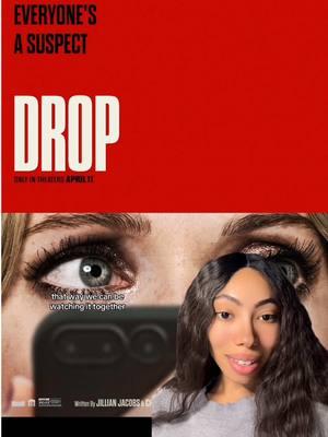 NEW THRILLER MOVIE‼️⚠️ DROP is set to release on April 11th. 🍿 #movietok #thrillertok #newmovie #movietowatch #tiktokpartner ##movietrailer##movierecommendation#fyp 