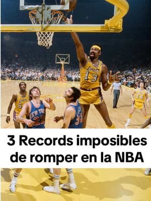 Los 3 records imposibles de romper en la NBA.  #baloncesto #deportes #basketball #NBA #noticias 