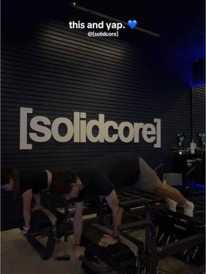 literally nothing better than @[solidcore] and yapping. 💙✨🙊 @Luis Roberto  #solidcore #solidcoreworkout #solidcorecoach #solidcoredallas #solidcorenyc #solidcorecommunity #solidcorereview #solidcoreclass #solidcorepilates #thisandyap #apple 