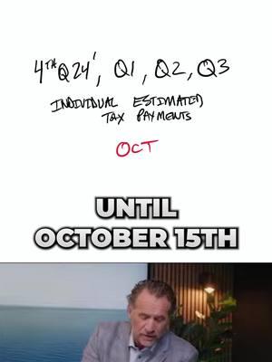 LA Business Owners – Breathe Easy! 😌 Your estimated tax payments for Q1-Q4? No rush! October 15, 2025, is your magic date with NO penalties. Let’s make tax season work for YOU, not against you! 👍 Find all the valuable tax-saving strategies you’ll need in my FREE Ebook - https://markjkohler.com/tax-pro-ebook-2024/ #cpa #taxes #california #deadlines #penalties #businesses #owners #taxseason #fyp