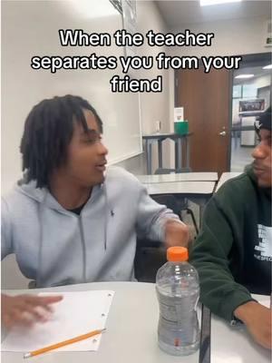 When the teacher separates you from your friend #pov #relatable #movie #onlydmc #teacher #highschool #fyp #fypシ゚viral #foryou #foryoupage #viral #comedy #funny #funnyvideos #comedyvideo #funnyvideo  #Imao #trynottolaugh #hilarious