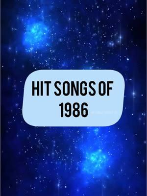 Hit Songs of 1986: #petercetera #thebangles #billyocean #berlin #genesis #80s #80smusic #1980s #1980smusic #1986 #80svibes #80svintage #80sbaby 