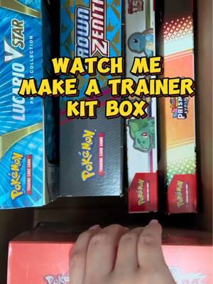 Power up your Pokémon journey with the Trainer Kit Box! Available now – catch it while you can!🔥🎯 #PokemonCards #pokemon #pokemoncommunity #pokemonstreamer #pokemoncards #streamer #prismaticevolutions #pokémon #pokemongiveaway #hammertime #pokemontiktok 